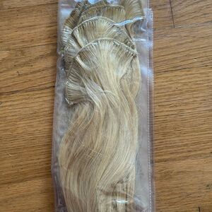 Blonde human Hair Extensions